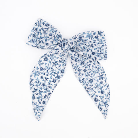 Blue Rose Bow