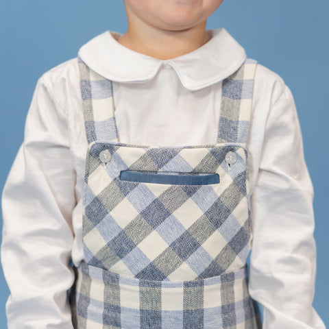 Bayden Boy Bubble Overall Set