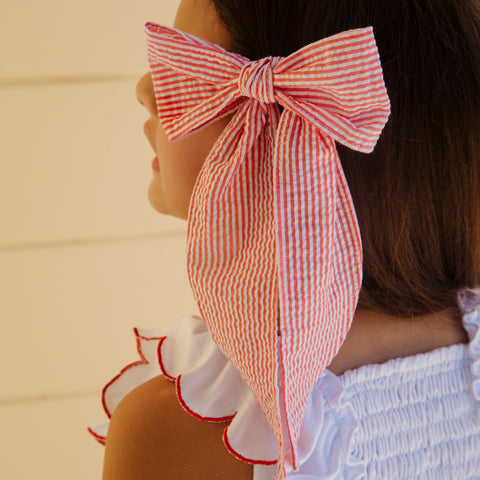 Annie Bow - Red Stripes
