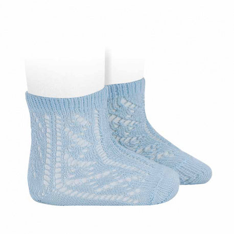 Condor® Crochet Anklet Sock - Light Blue