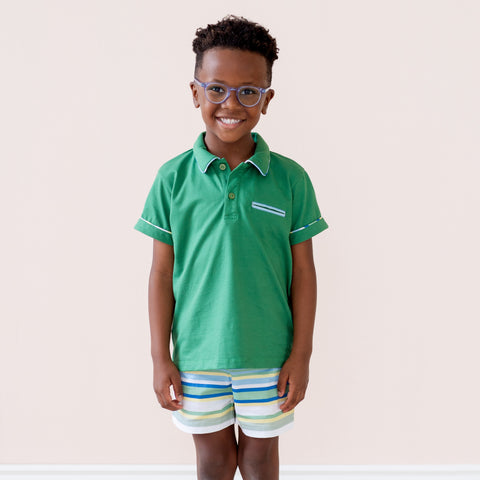 Shane Boy Polo Set