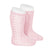 Condor® Side Crochet Knee Sock - Light Pink