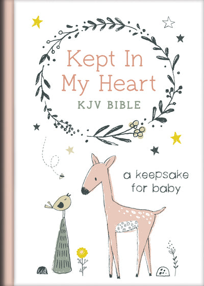 Kept in My Heart KJV Bible - Pink