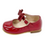 Patent Leather Bow Shoes - Red