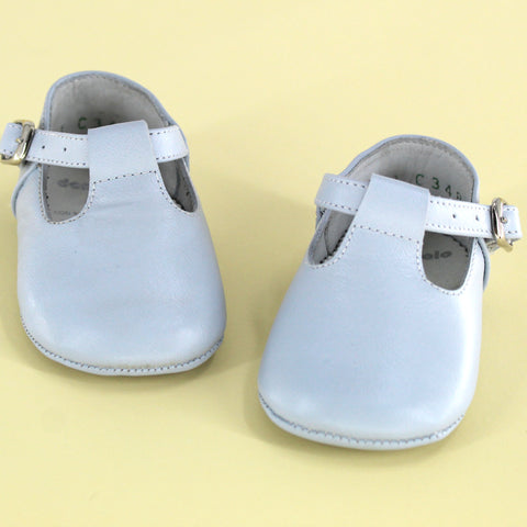Classic Baby Shoe Light Blue