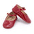 Patent Leather Baby Shoes - Red