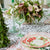 Christmas Blooms Salad Plate