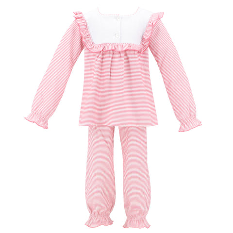 Rosina Stripe Girl Pajama Set