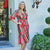 Women's Caroline Dress - Christmas Stripe