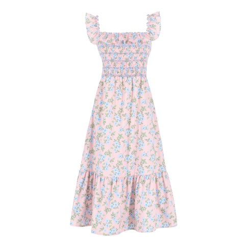 Women's Violet Dress - Delphine Floral