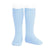 Condor® Ribbed Cotton Knee Sock - Light Blue